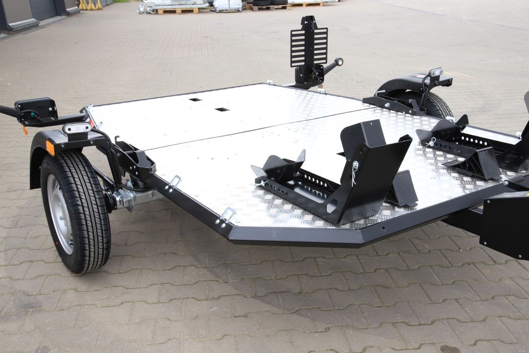 Lorries MT-2 - motorcycle / quad trailer, 239x174 cm, GVW 750 kg - image 12