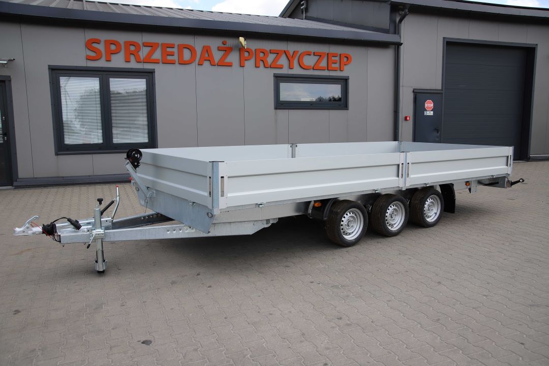Niewiadów Boss 5.0 13C - schwerer dreiachsiger Anhänger, 500x210 cm, zGG 3500 kg