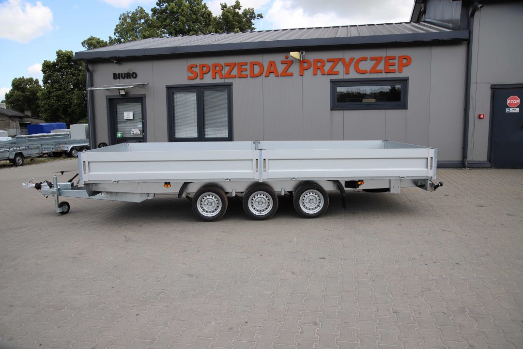 Niewiadów Boss 5.0 13C – przyczepa ciężarowa trzyosiowa, 500x210 cm, DMC 3500 kg - zdjęcie 5