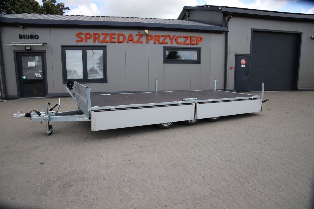 Niewiadów Boss 5.0 13C – przyczepa ciężarowa trzyosiowa, 500x210 cm, DMC 3500 kg - zdjęcie 9