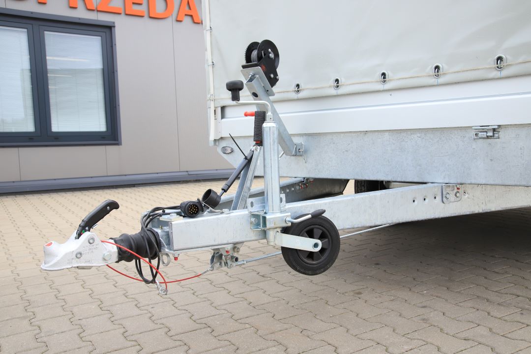 Niewiadów Boss 4.0 - transport trailer with tarpaulin, 400x210 cm, GVW 2700 kg - image 3