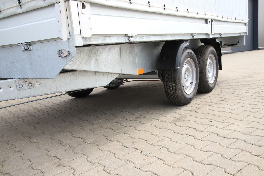 Niewiadów Boss 4.0 - transport trailer with tarpaulin, 400x210 cm, GVW 2700 kg - image 4