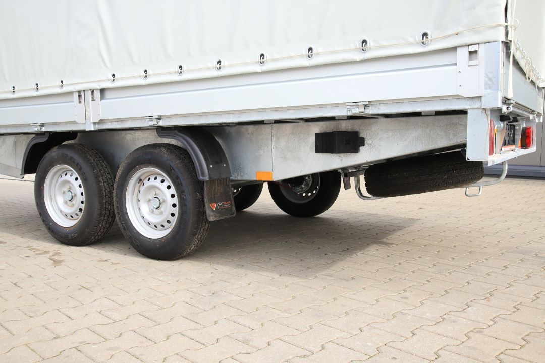 Niewiadów Boss 4.0 - transport trailer with tarpaulin, 400x210 cm, GVW 2700 kg - image 6