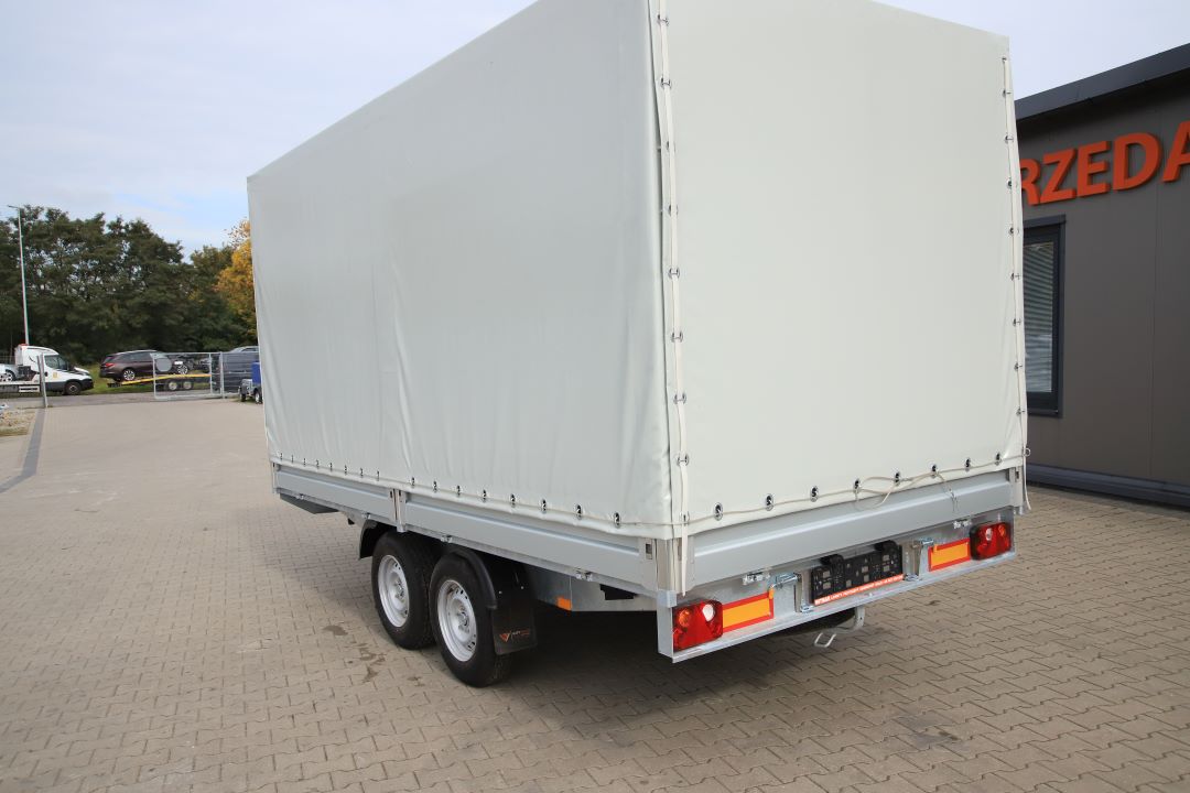 Niewiadów Boss 4.0 - transport trailer with tarpaulin, 400x210 cm, GVW 2700 kg - image 7