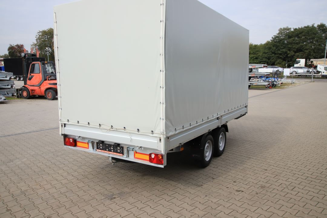 Niewiadów Boss 4.0 - transport trailer with tarpaulin, 400x210 cm, GVW 2700 kg - image 9
