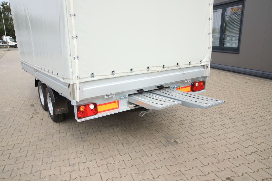 Niewiadów Boss 4.0 - transport trailer with tarpaulin, 400x210 cm, GVW 2700 kg - image 10