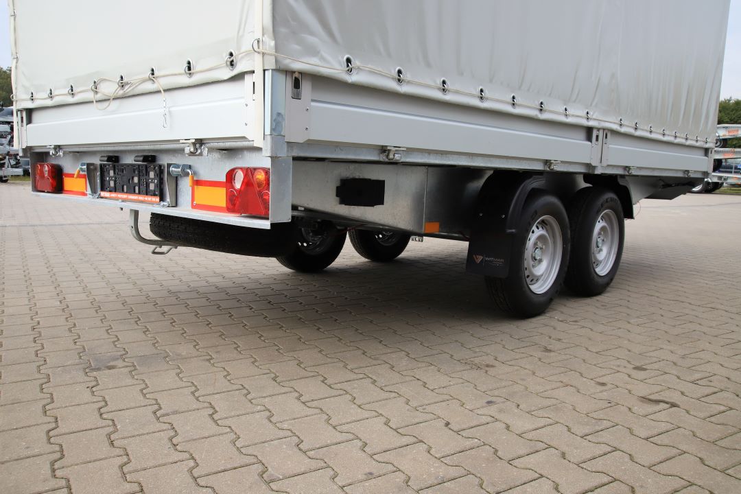 Niewiadów Boss 4.0 - transport trailer with tarpaulin, 400x210 cm, GVW 2700 kg - image 11