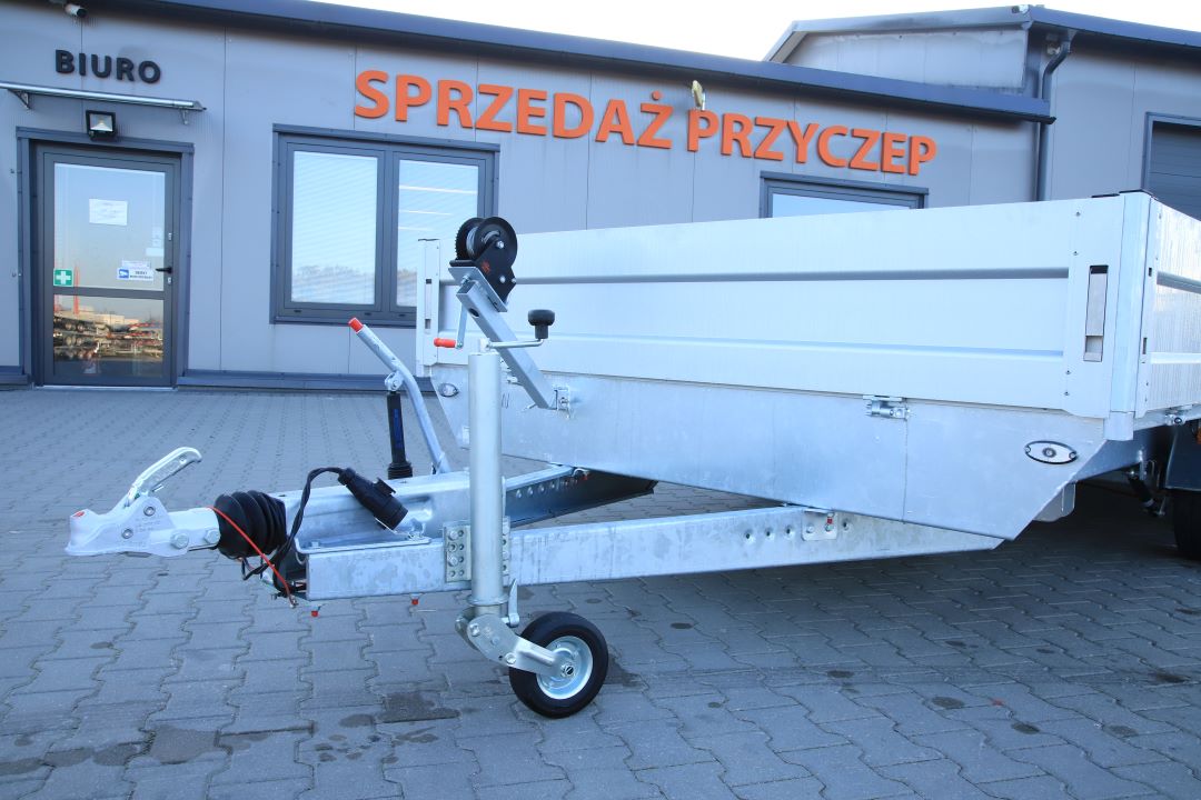 Niewiadów Boss 6 - heavy duty three-axle trailer, 600x210 cm, GVW 3500 kg - image 3