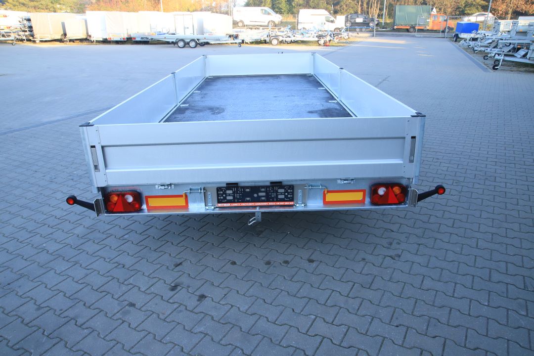 Niewiadów Boss 6 - heavy duty three-axle trailer, 600x210 cm, GVW 3500 kg - image 6