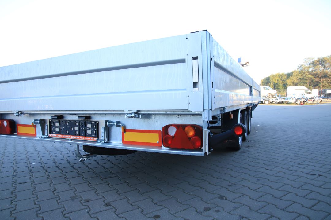Niewiadów Boss 6 - heavy duty three-axle trailer, 600x210 cm, GVW 3500 kg - image 7