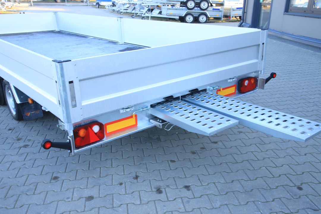 Niewiadów Boss 6 - heavy duty three-axle trailer, 600x210 cm, GVW 3500 kg - image 9