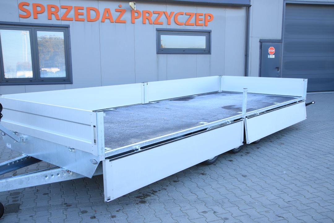 Niewiadów Boss 6 - heavy duty three-axle trailer, 600x210 cm, GVW 3500 kg - image 10