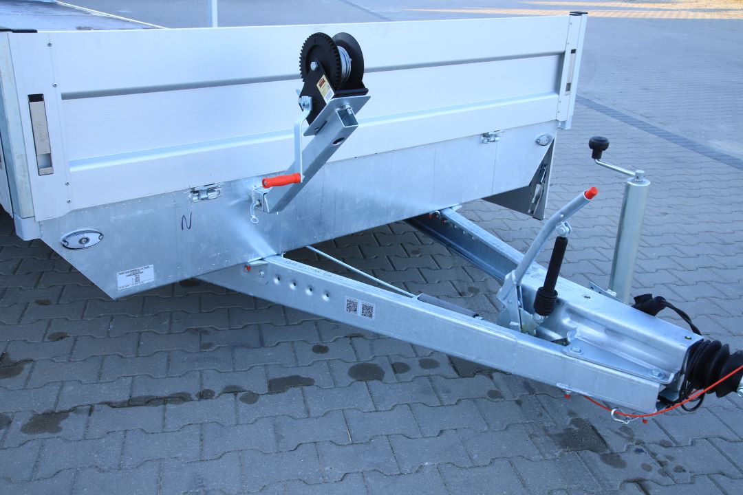 Niewiadów Boss 6 - heavy duty three-axle trailer, 600x210 cm, GVW 3500 kg - image 11