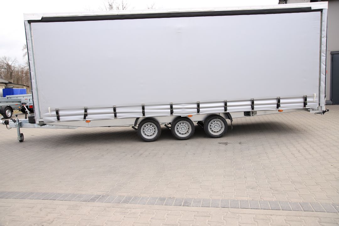 Niewiadów Atlas 13C - transport trailer with tarpaulin, 620x225 cm, GVW 3500 kg - image 4