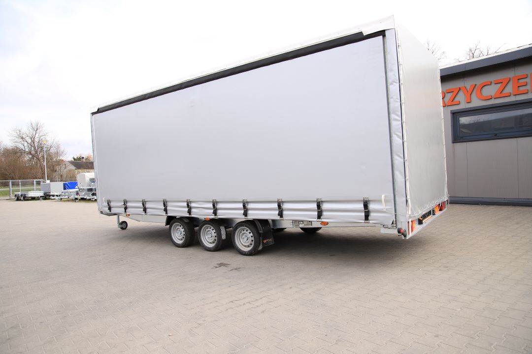 Niewiadów Atlas 13C - transport trailer with tarpaulin, 620x225 cm, GVW 3500 kg - image 5