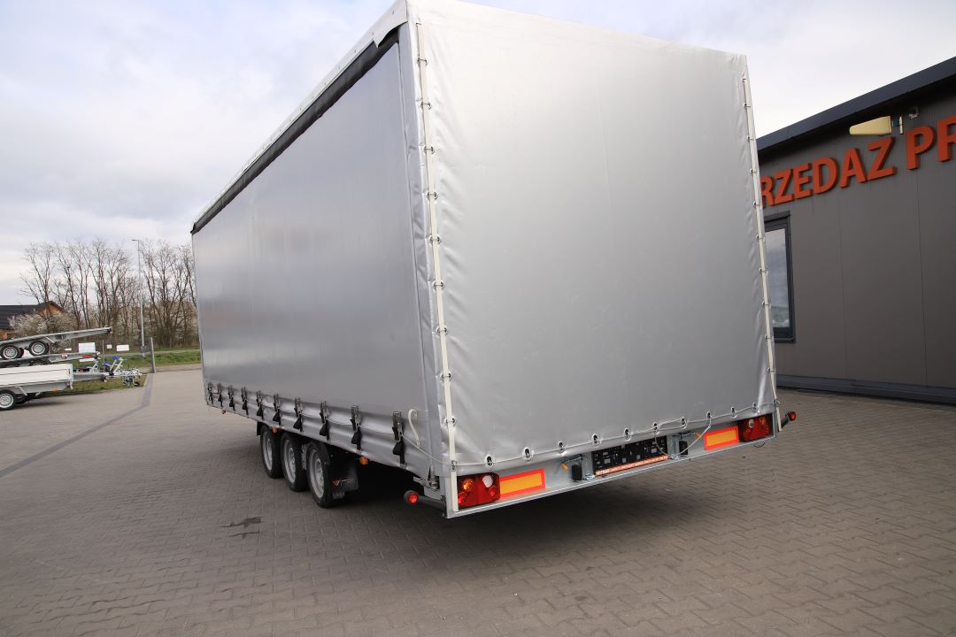 Niewiadów Atlas 13C - transport trailer with tarpaulin, 620x225 cm, GVW 3500 kg - image 6