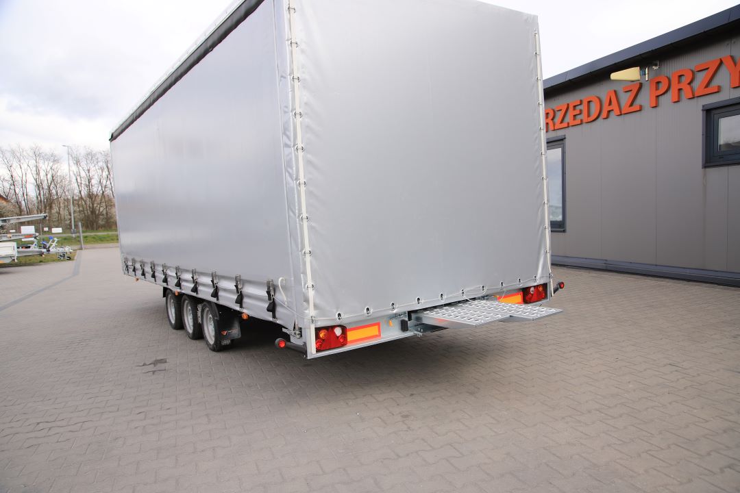 Niewiadów Atlas 13C - transport trailer with tarpaulin, 620x225 cm, GVW 3500 kg - image 7