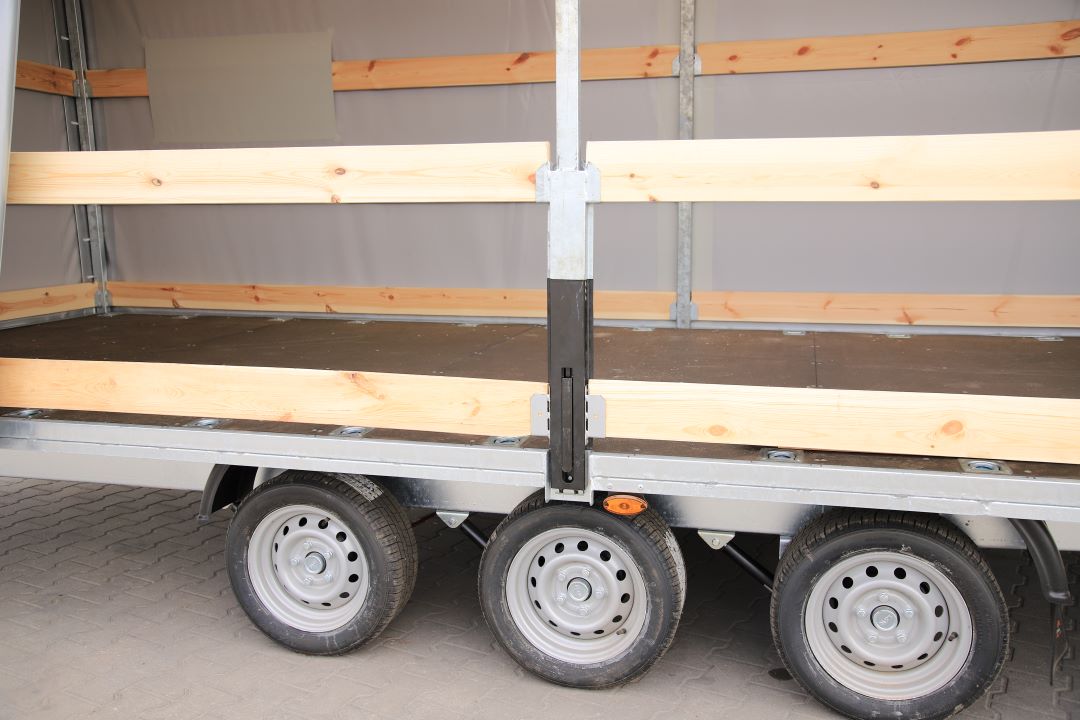 Niewiadów Atlas 13C - transport trailer with tarpaulin, 620x225 cm, GVW 3500 kg - image 10