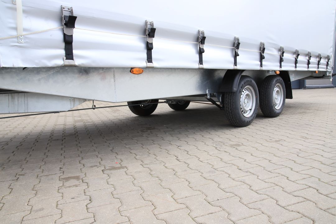 Niewiadów Atlas 14C - transport trailer with tarpaulin, 620x225 cm, GVW 3500 kg - image 3