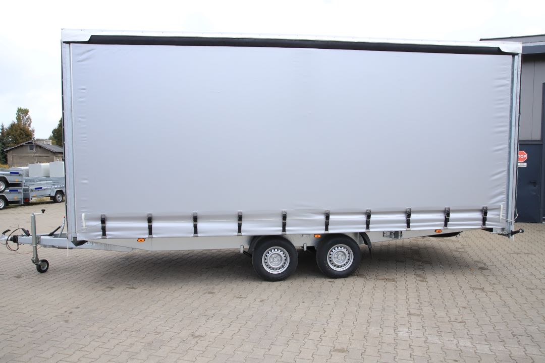 Niewiadów Atlas 14C - transport trailer with tarpaulin, 620x225 cm, GVW 3500 kg - image 4