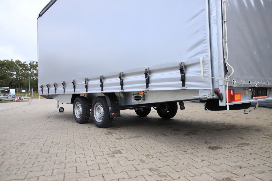 Niewiadów Atlas 14C - transport trailer with tarpaulin, 620x225 cm, GVW 3500 kg - image 6