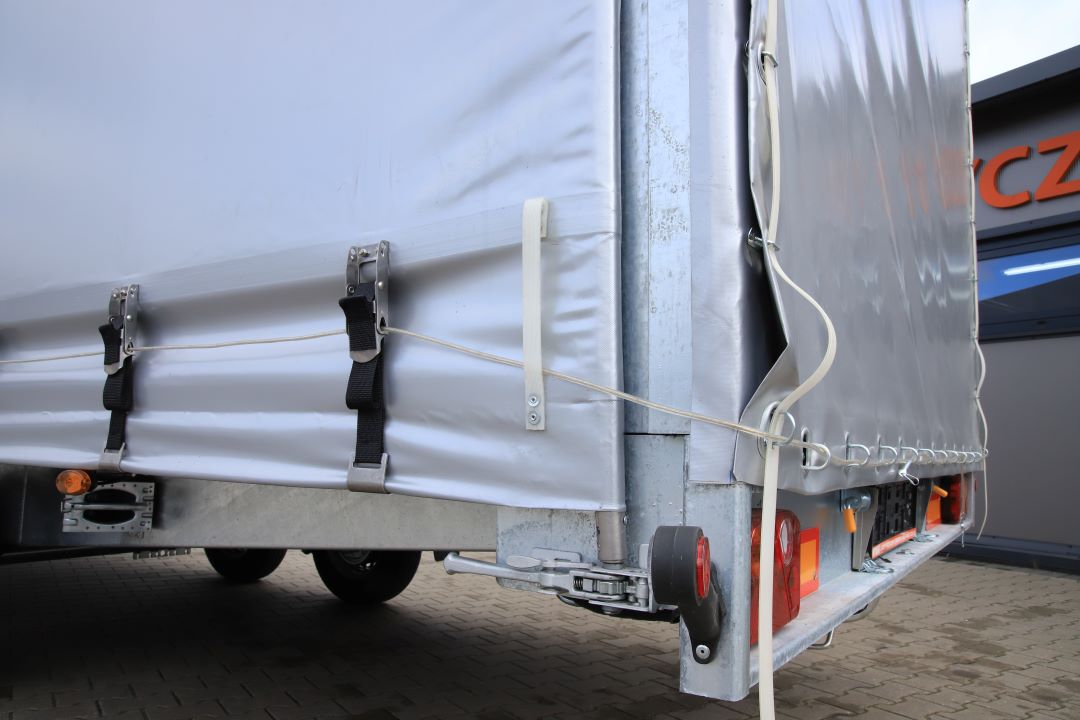 Niewiadów Atlas 14C - transport trailer with tarpaulin, 620x225 cm, GVW 3500 kg - image 7