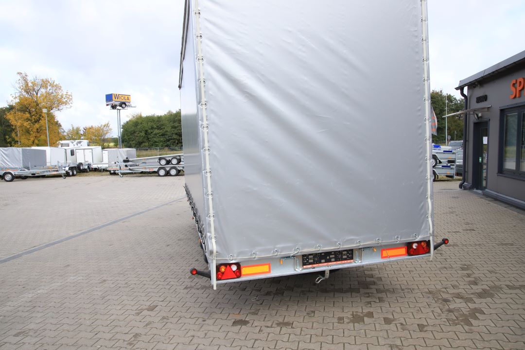 Niewiadów Atlas 14C - transport trailer with tarpaulin, 620x225 cm, GVW 3500 kg - image 8