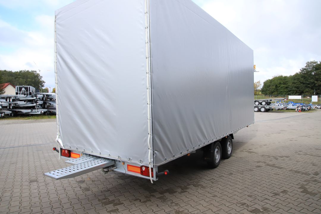 Niewiadów Atlas 14C - transport trailer with tarpaulin, 620x225 cm, GVW 3500 kg - image 10