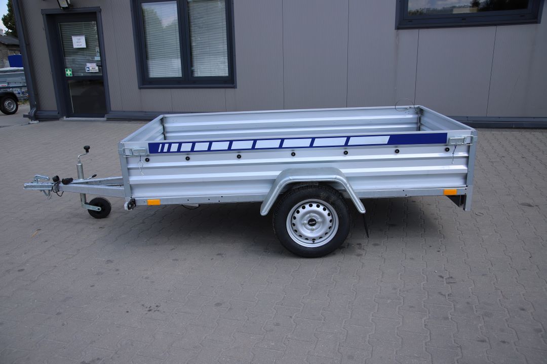 Niewiadów BO725U - light single-axle trailer, 244x132 cm, GVW 750 kg - image 3