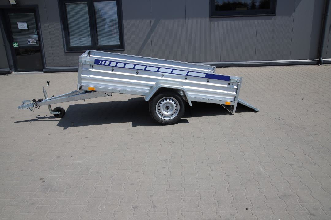 Niewiadów BO725U - light single-axle trailer, 244x132 cm, GVW 750 kg - image 7