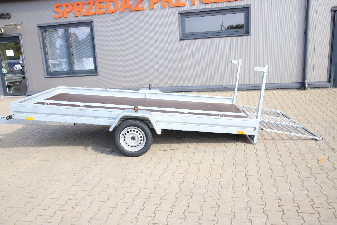 Niewiadów BOP735.17U - motorcycle / quad trailer, 347x172 cm, GVW 750 kg - image 10