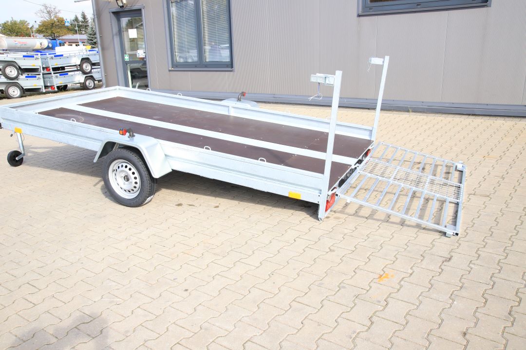 Niewiadów BOP735.17U - motorcycle / quad trailer, 347x172 cm, GVW 750 kg - image 11