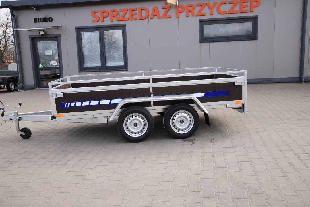Niewiadów Bork BK7530UD - leichter zweiachsiger Anhänger, 292x150 cm, zGG 750 kg - Bild 4