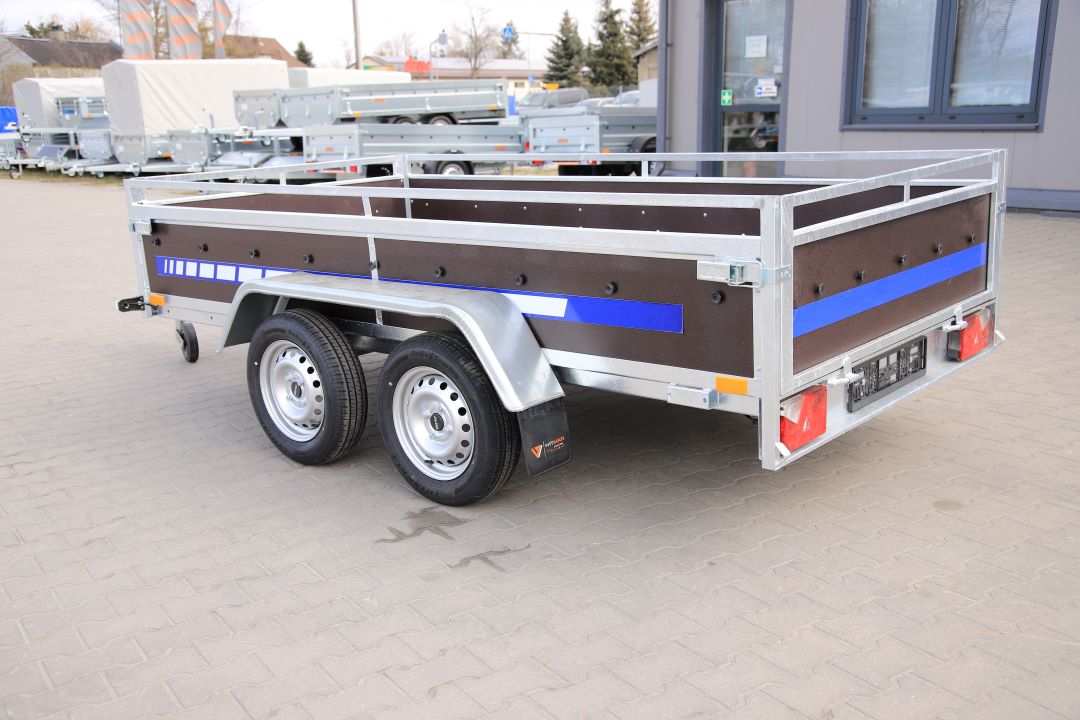 Niewiadów Bork BK7530UD - leichter zweiachsiger Anhänger, 292x150 cm, zGG 750 kg - Bild 5