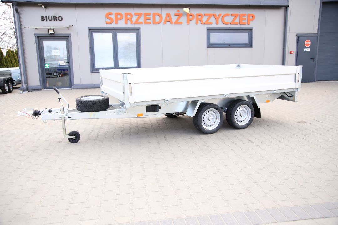 Niewiadów Condor - schwerer zweiachsiger Anhänger, 330x180 cm, zGG 2700 kg