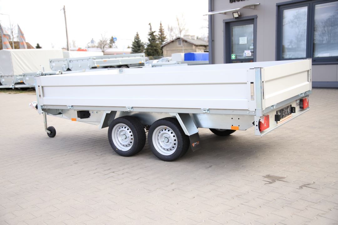 Niewiadów Condor - heavy duty twin-axle trailer, 330x180 cm, GVW 2700 kg - image 4