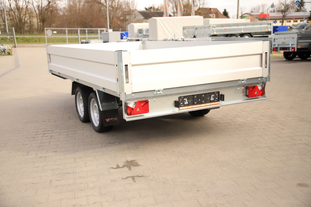 Niewiadów Condor - heavy duty twin-axle trailer, 330x180 cm, GVW 2700 kg - image 5