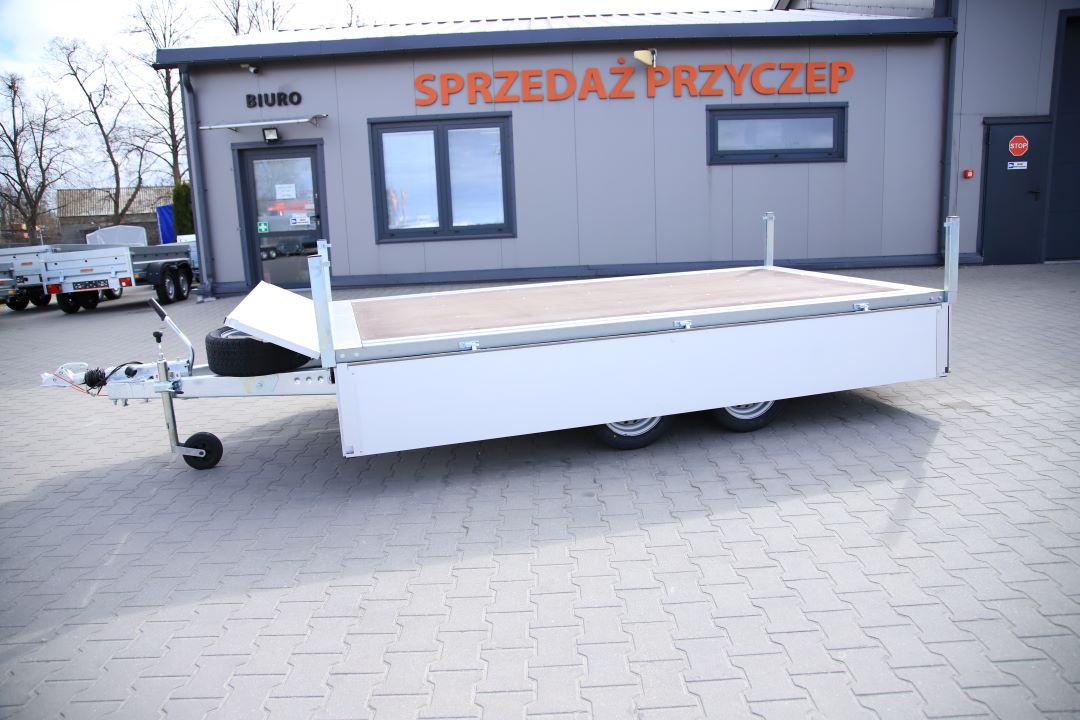 Niewiadów Condor - heavy duty twin-axle trailer, 330x180 cm, GVW 2700 kg - image 8