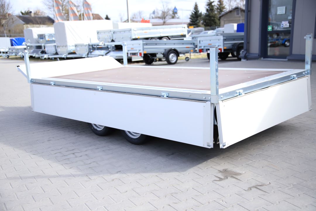 Niewiadów Condor - heavy duty twin-axle trailer, 330x180 cm, GVW 2700 kg - image 9