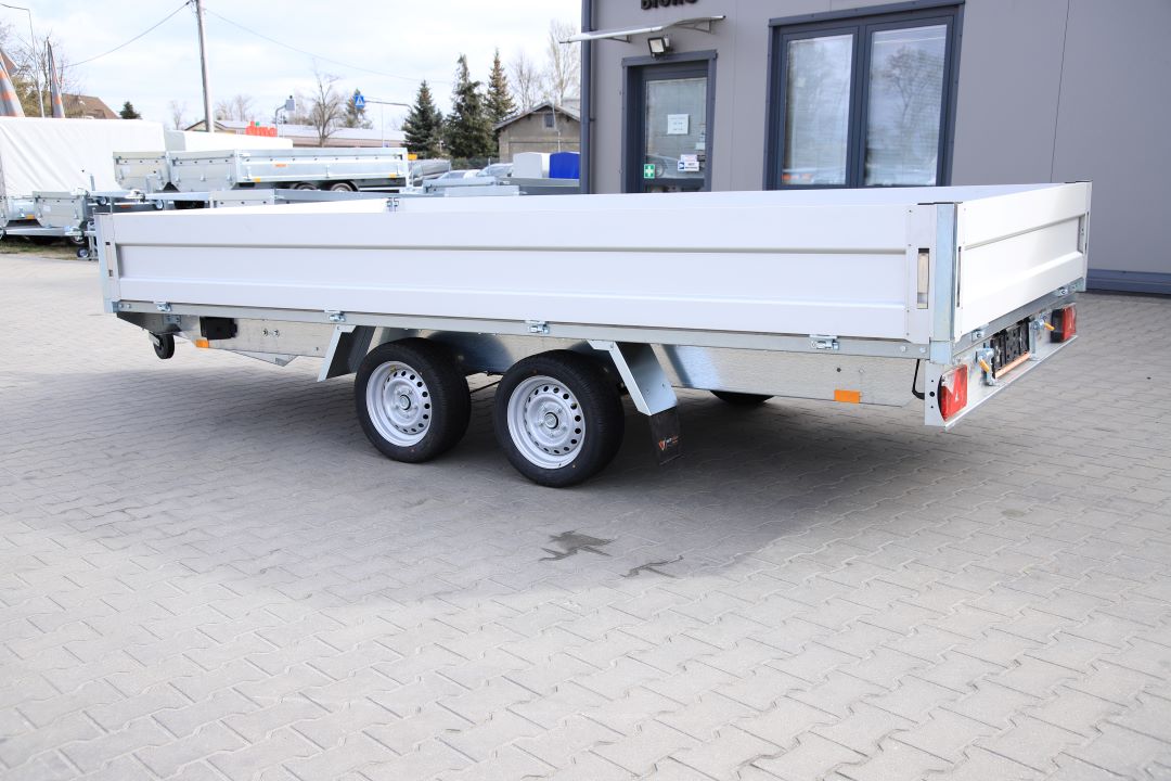 Niewiadów Condor III - heavy duty twin-axle trailer, 400x200 cm, GVW 2700 kg - image 4