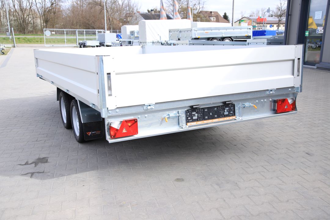 Niewiadów Condor III - heavy duty twin-axle trailer, 400x200 cm, GVW 2700 kg - image 5