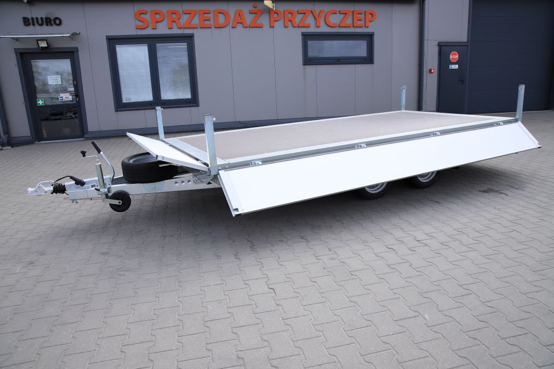 Niewiadów Condor III - heavy duty twin-axle trailer, 400x200 cm, GVW 2700 kg - image 10