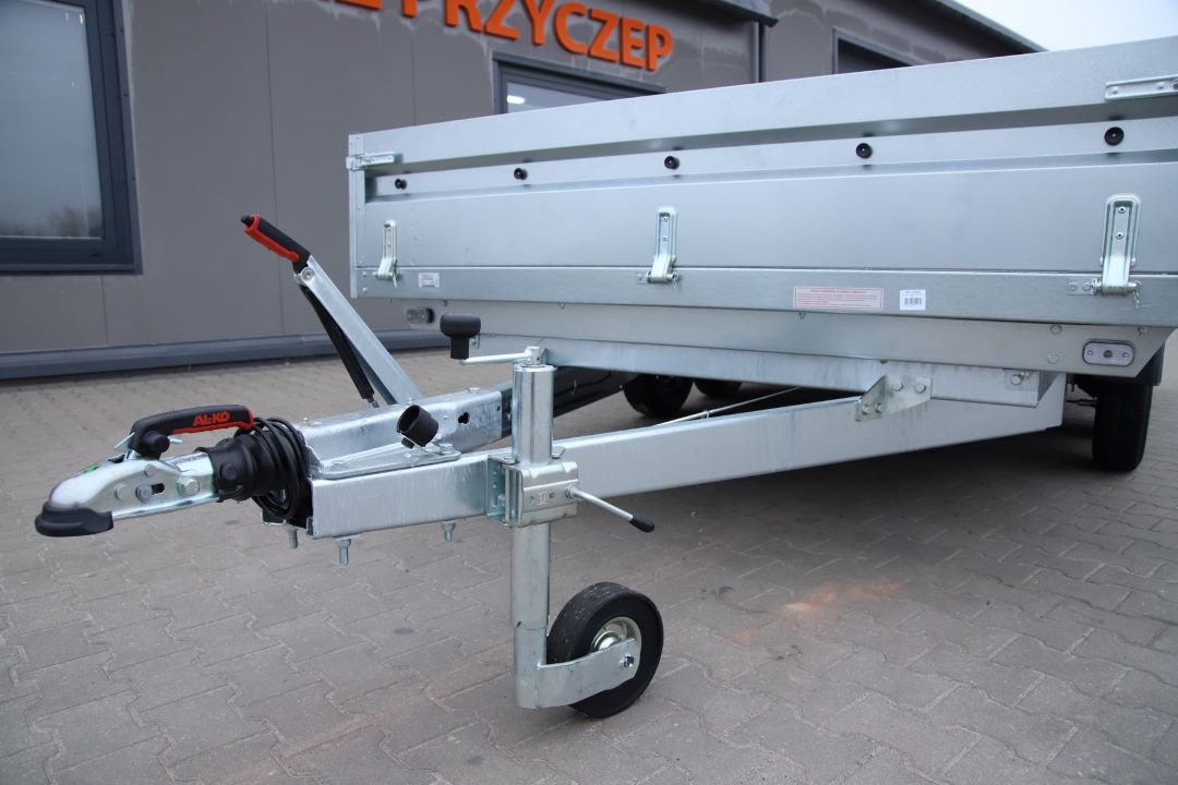 Neptun Nordica N20-420 2 kps - heavy duty twin-axle trailer, 420x215 cm, GVW 2000 kg - image 2