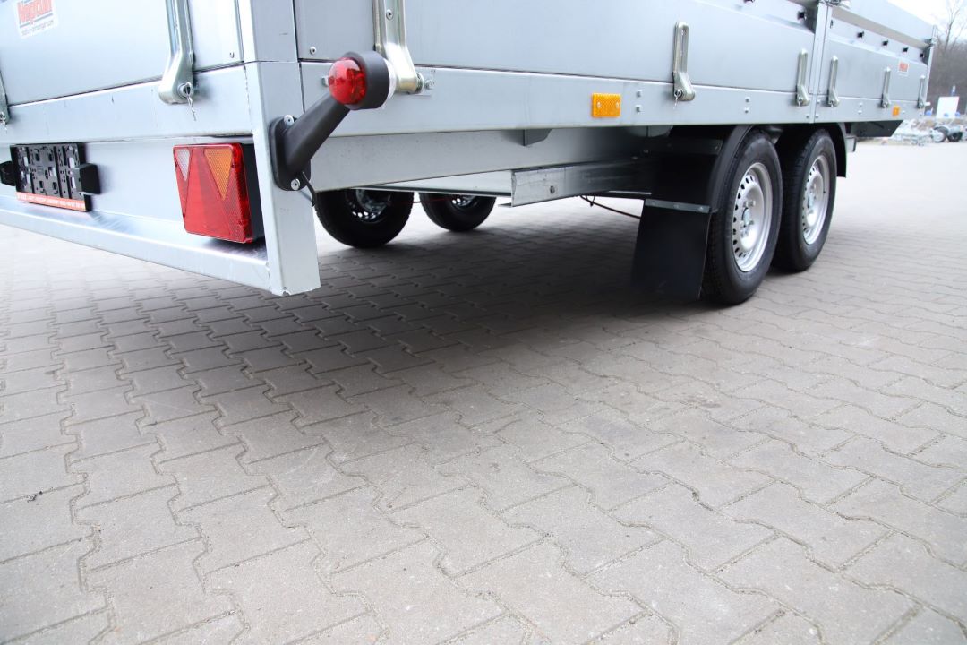 Neptun Nordica N20-420 2 kps - heavy duty twin-axle trailer, 420x215 cm, GVW 2000 kg - image 8