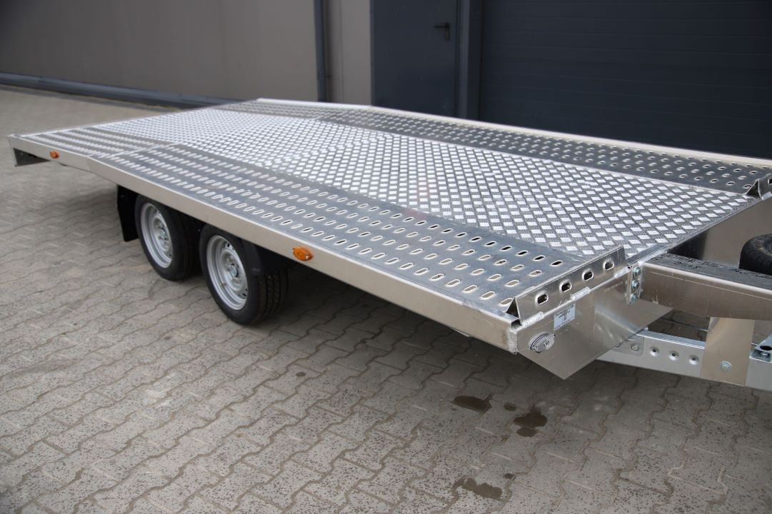 Niewiadów Jupiter Aluminiowy WM 4.5 - zweiachsiger Autotransporter, 450x210 cm, zGG 2700 kg