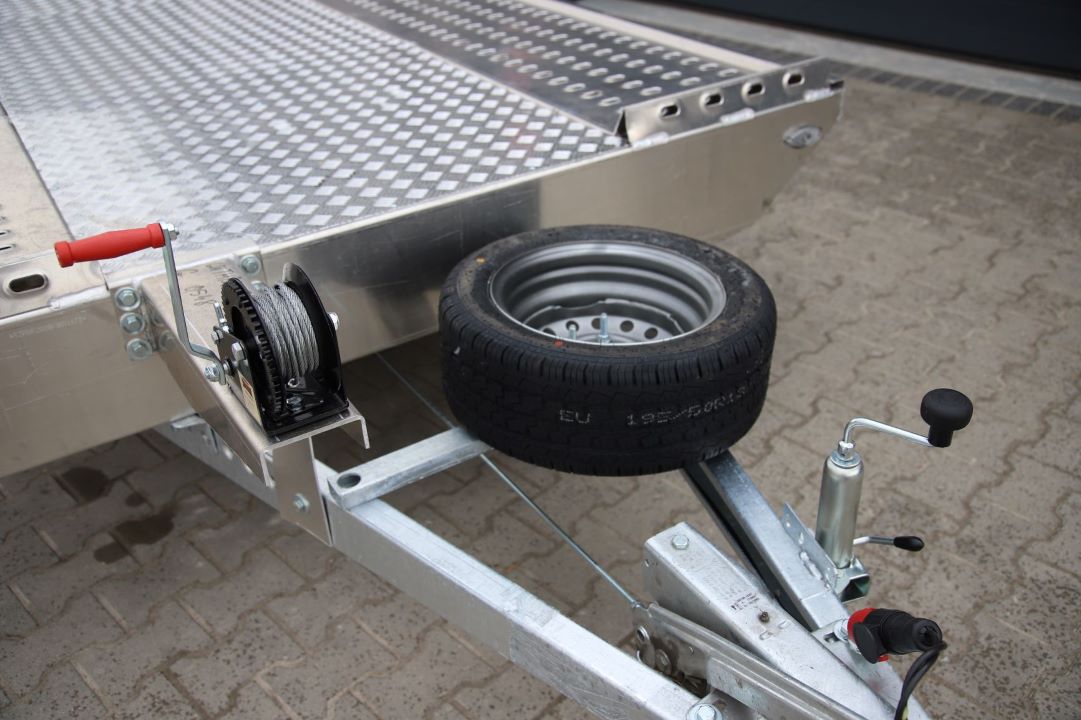 Niewiadów Jupiter Aluminiowy WM 4.5 - twin-axle car transporter, 450x210 cm, GVW 2700 kg - image 4