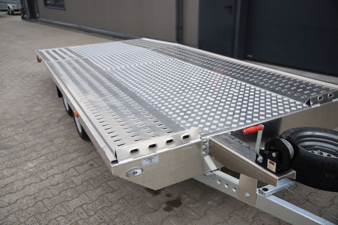 Niewiadów Jupiter Aluminiowy WM 4.5 - twin-axle car transporter, 450x210 cm, GVW 2700 kg - image 5