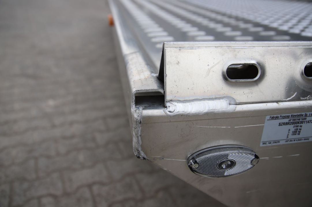 Niewiadów Jupiter Aluminiowy WM 4.5 - twin-axle car transporter, 450x210 cm, GVW 2700 kg - image 6