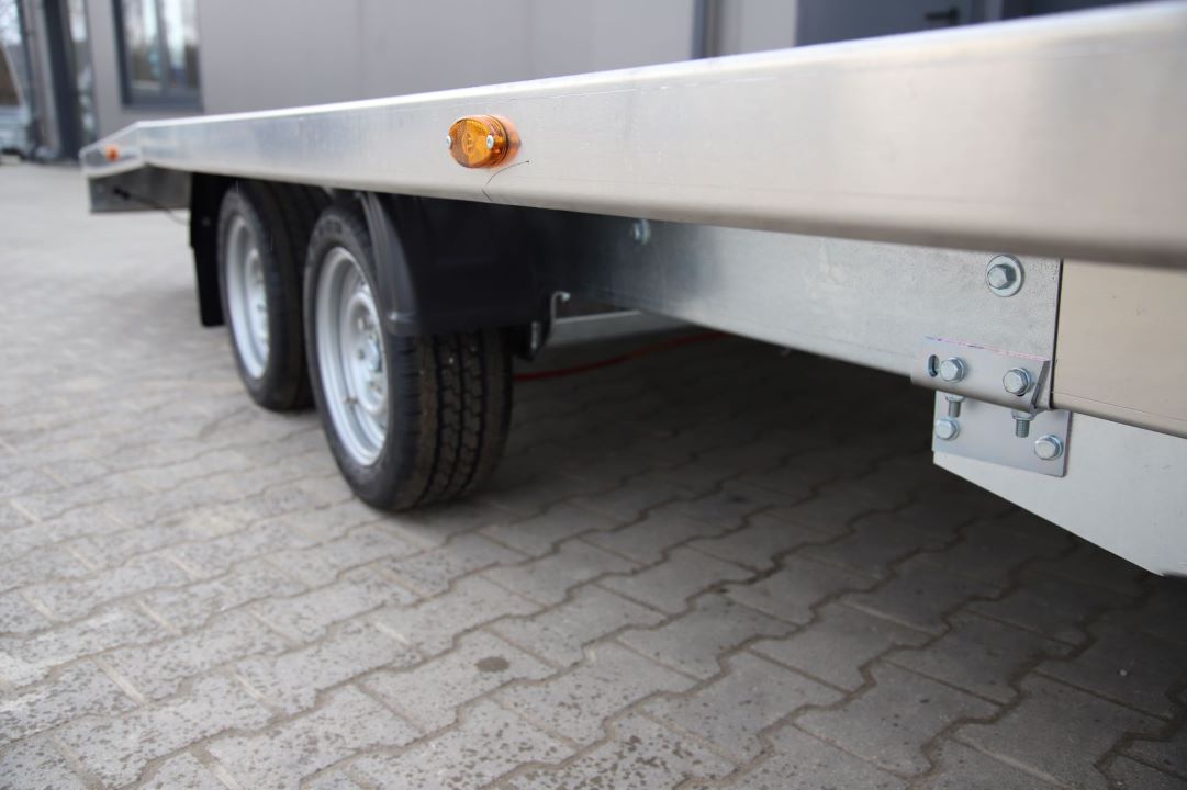 Niewiadów Jupiter Aluminiowy WM 4.5 - twin-axle car transporter, 450x210 cm, GVW 2700 kg - image 7