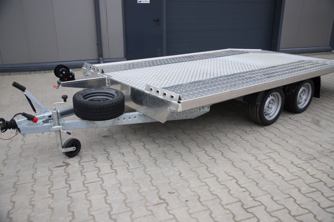 Niewiadów Jupiter Aluminiowy WM 4.0 13C alu ryfel - zweiachsiger Autotransporter, 400x210 cm, zGG 2700 kg